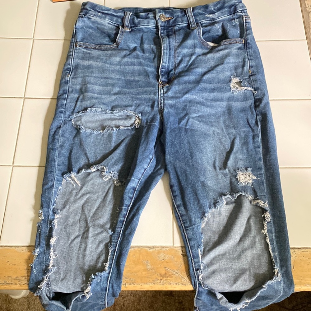 American Eagle, 12, short length, blue